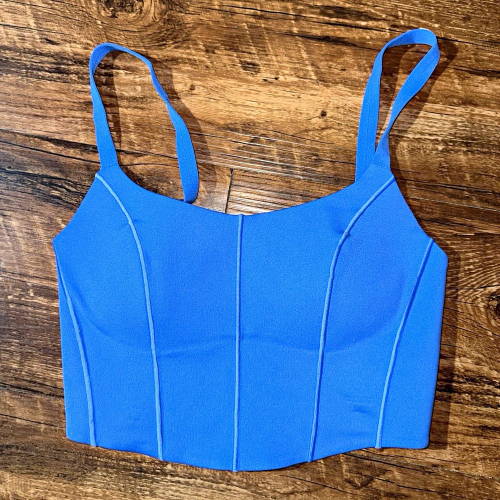 Aerie Offline Blue Real Me Sweat Cardio Most Support Sports Bra Women's Size XS